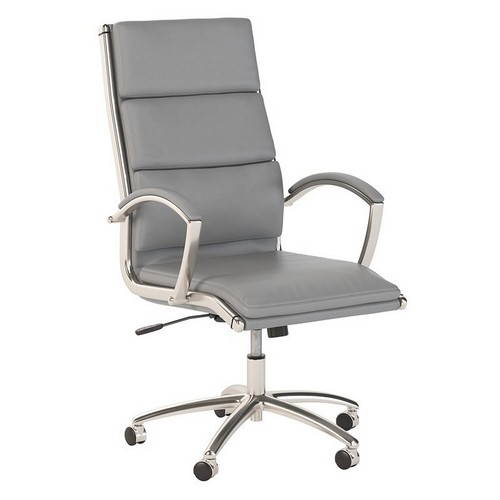 Kožená výkonná stolička Office Echo High Back