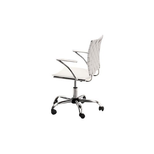 Kancelárska stolička Criss Cross biela