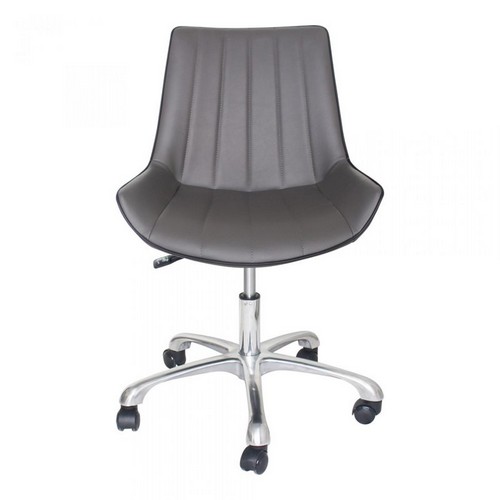 Otočná kancelárska stolička Mack z umelej kože