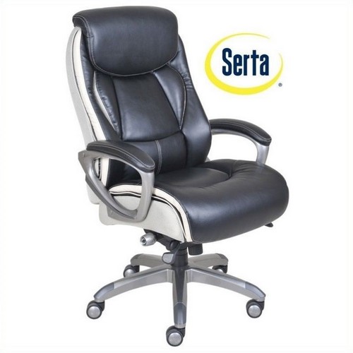 Ergonomická kožená kancelárska stolička Serta Smart Layers